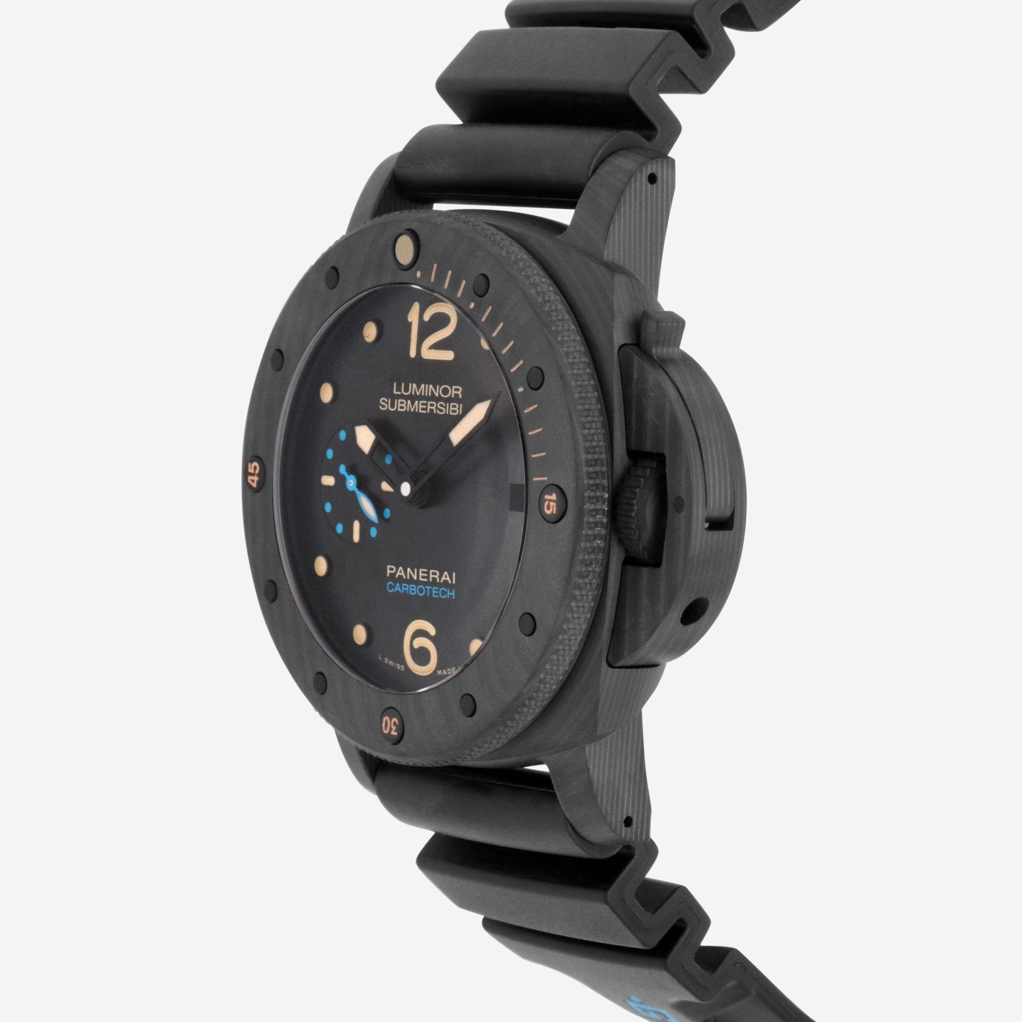 Panerai Luminor Submersible Carbotech Automatic Men's Watch PAM00616 - THE SOLIST - Panerai