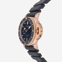 Panerai Submersible 18K Rose Gold Automatic Men's Watch PAM00974 - THE SOLIST - Panerai