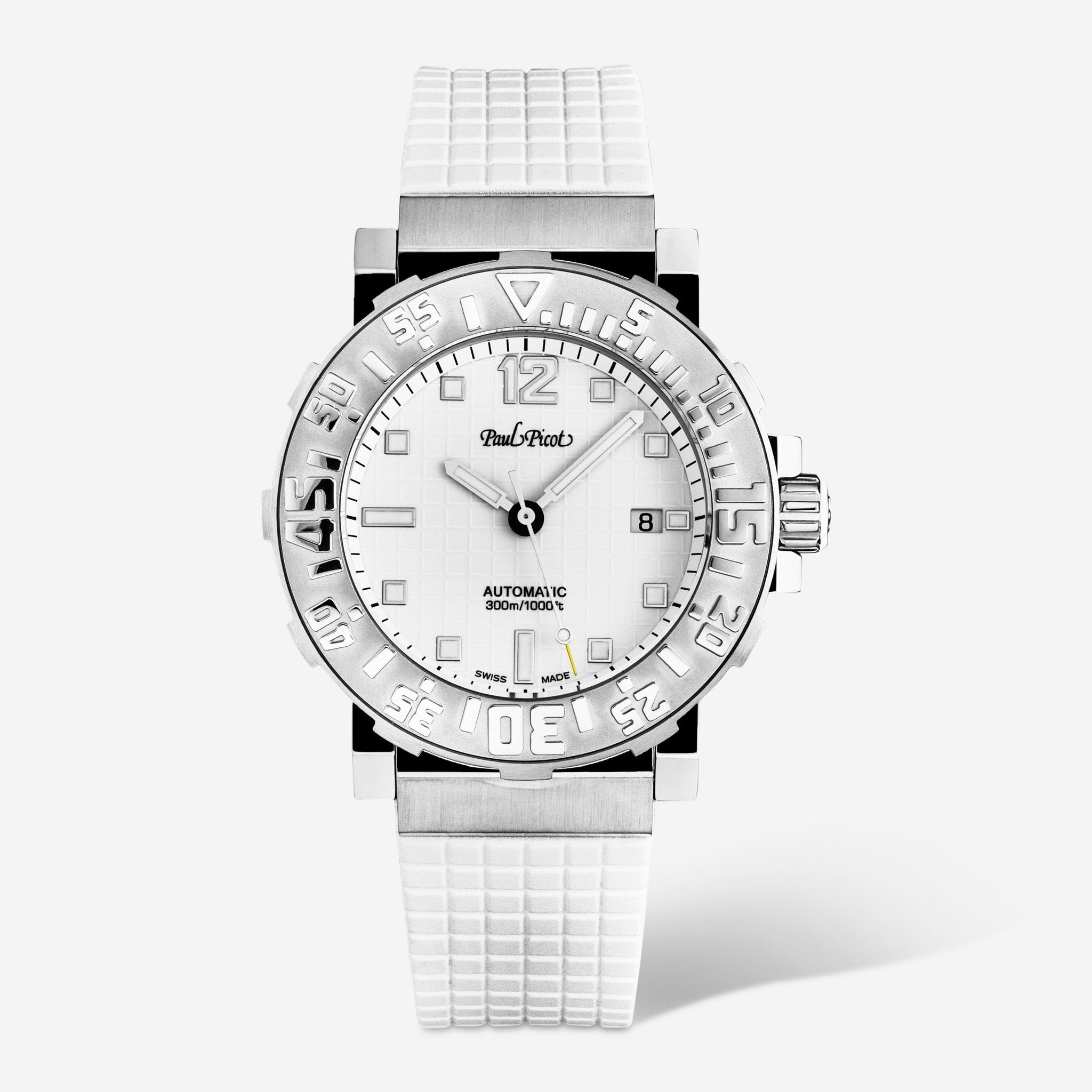 Paul Picot C - Type White Dial Men's Automatic Watch P4118.SGBL.1401 - THE SOLIST - Paul Picot