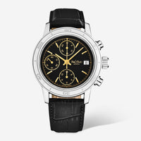 Paul Picot Chronosport Chronograph Black Dial Men's Automatic Watch P7034.20.334 - THE SOLIST - Paul Picot