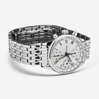 Paul Picot Telemark Chronograph White Dial Stainless Steel Men's Automatic Watch P4102.20.113/B - THE SOLIST - Paul Picot