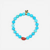 Peyote Bird Designs Alma 14K Yellow Gold Turquoise & Coral Bracelet PB23B45