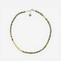 Peyote Bird Designs Padma 14K Yellow Gold Multi-Gemstone Necklace PB23N32