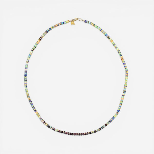 Peyote Bird Designs Cadiz 14K Yellow Gold Multi-Gemstone Necklace PB23N33
