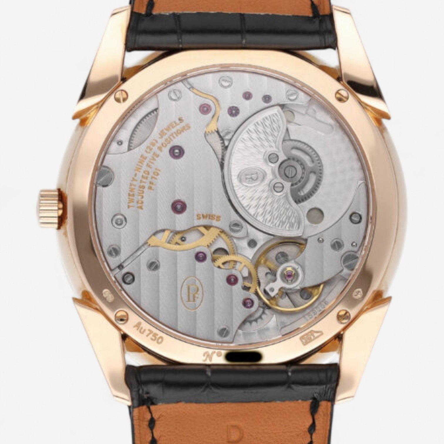 Parmigiani Fleurier Tonda 1950 18K Rose Gold Diamond Automatic Ladies Watch PFC288-1063301-HA1421