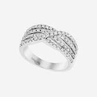 Piero Milano 18K White Gold Diamond 0.70ct. tw. Ring Sz 6 RIDI - 102399 - 386 - THE SOLIST - Piero Milano