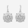 Piero Milano 18K White Gold, Diamond Butterfly Drop Earrings EADI - 109331 - 173 - THE SOLIST - Piero Milano