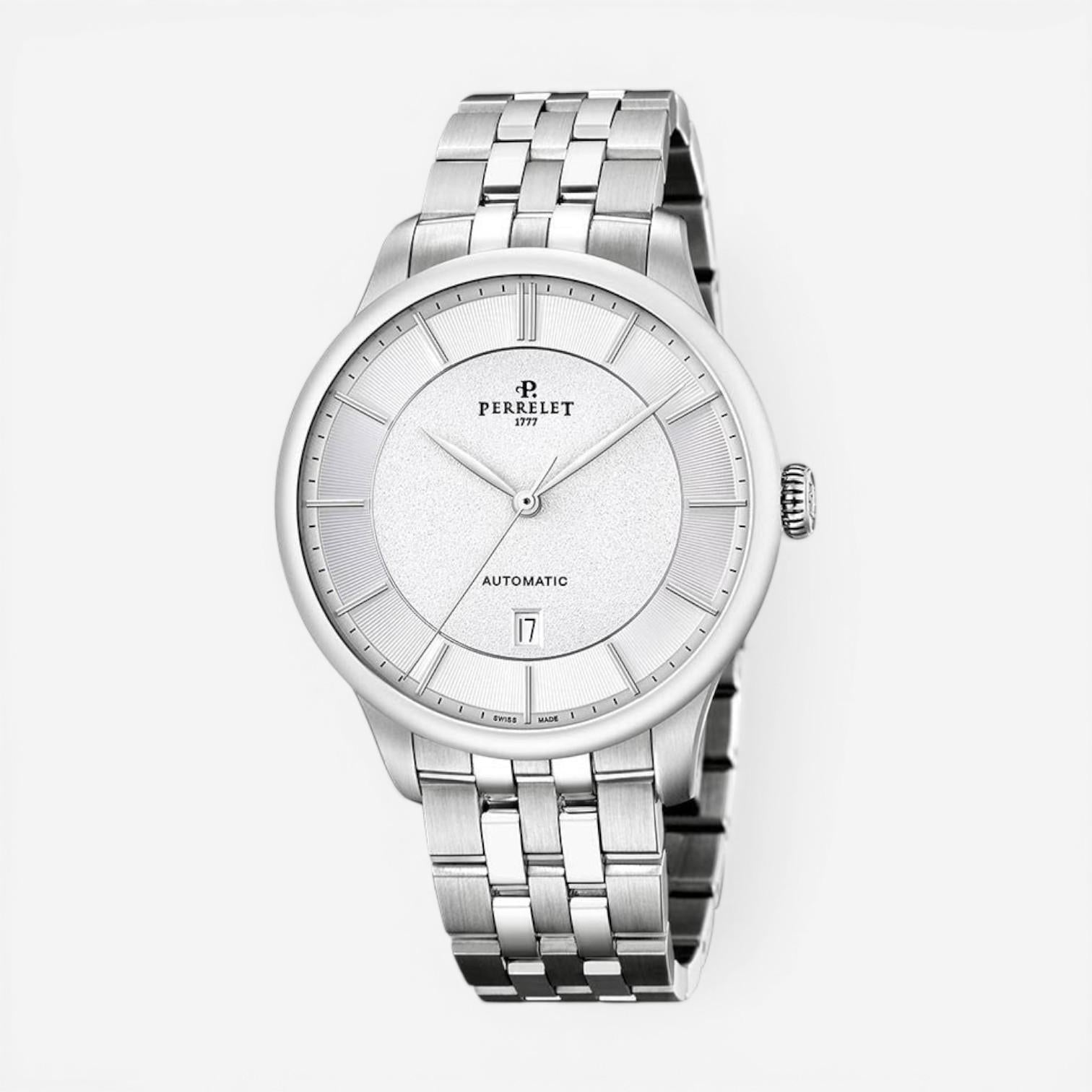 Perrelet First Class Stainless Steel Automatic Men's Watch A1073/8