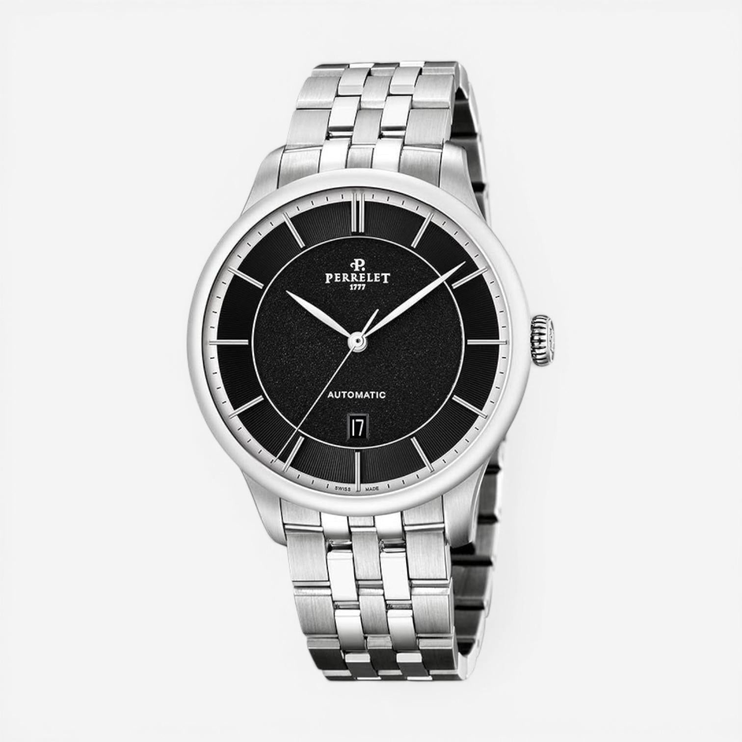 Perrelet First Class Stainless Steel Automatic Men's Watch A1073/9