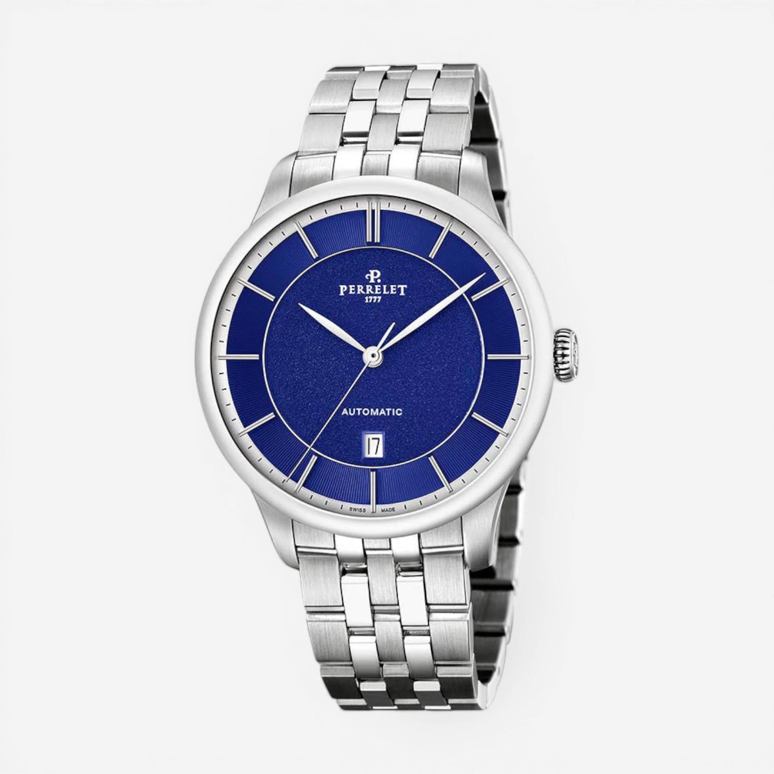 Perrelet First Class Stainless Steel Automatic Men's Watch A1073/B