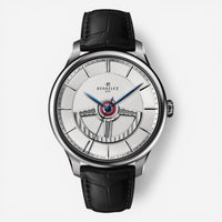Perrelet First Class Double Rotor Stainless Steel Automatic Men's Watch A1090/1A