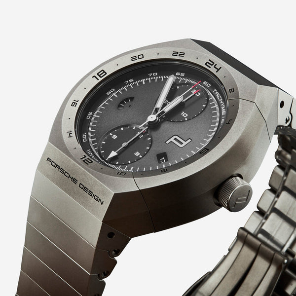 Porsche 'Monobloc Actuator' GMT Chronograph Titanium Men's Automatic Watch 6030.6.02.001.02.5 - THE SOLIST - Porsche Design