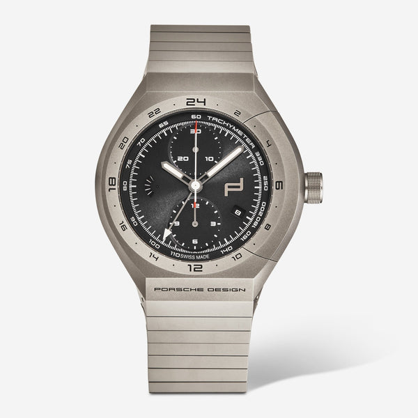 Porsche 'Monobloc Actuator' GMT Chronograph Titanium Men's Automatic Watch 6030.6.02.001.02.5 - THE SOLIST - Porsche Design
