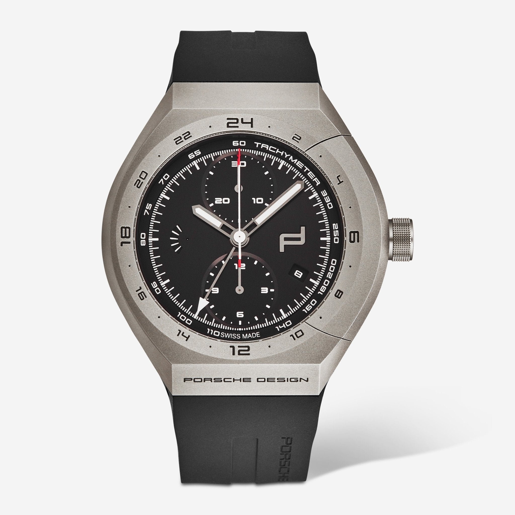 Porsche Monobloc Actuator GMT Chronograph Titanium Men's Automatic Watch 6030.6.02.001.05.2 - THE SOLIST - Porsche Design