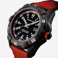 ProTek Carbon USMC Dive 42mm Quartz Men's Watch PT1012R - THE SOLIST - ProTek