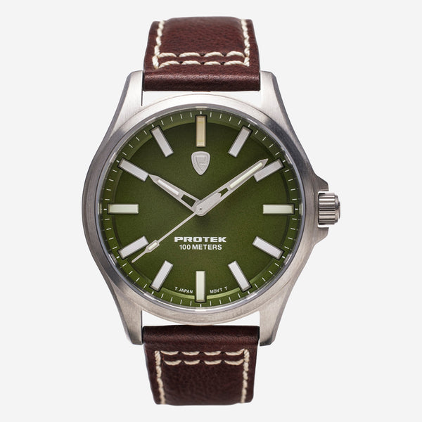 ProTek Titanium Field 40mm Quartz Men's Watch PT3005 - THE SOLIST - ProTek