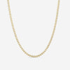 Ina Mar 14K Yellow Gold Diamond Martini Tennis Necklace N1154B-FY-400F - THE SOLIST
