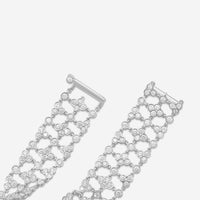 Suna Platinum Diamond Lace Bracelet B3670P