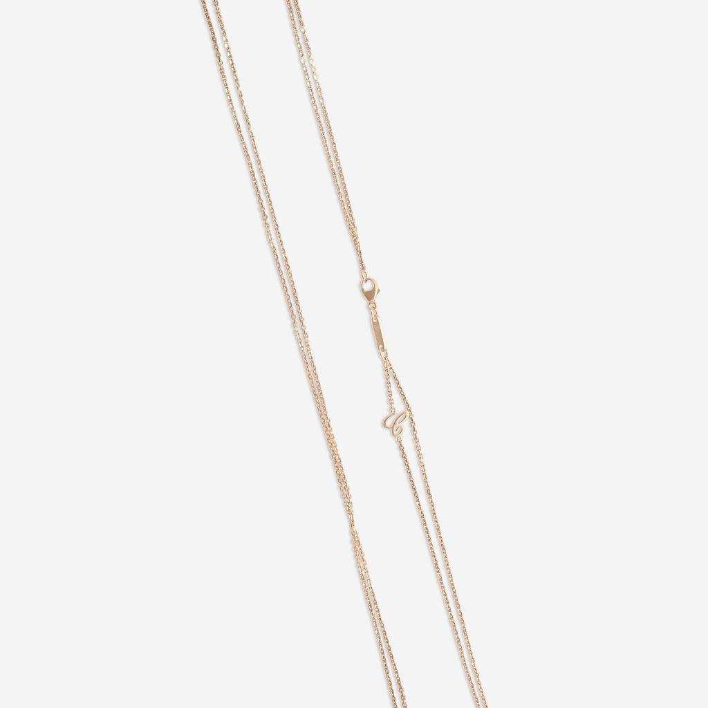 Chopard La Strada 18K Rose Gold Pendant Necklace 799453-5001