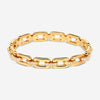 Ralph Lauren 18K Rose Gold Diamond 1.10ct.twd. Chunky Chain Bangle Bracelet RLR4123520 - THE SOLIST - Ralph Lauren