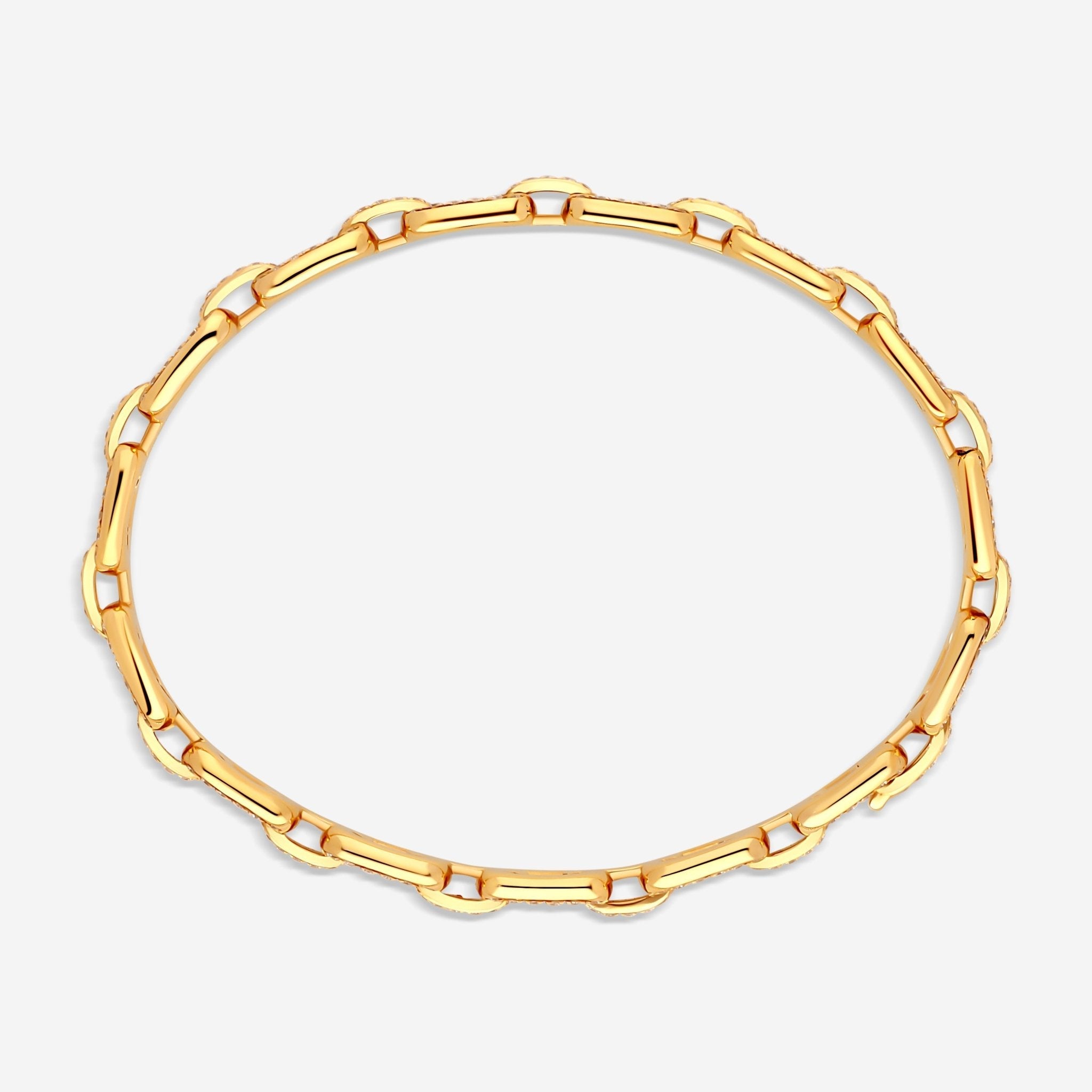 Ralph Lauren 18K Rose Gold Diamond 1.89ct.twd. Small Bangle Bracelet RLR4122920 - THE SOLIST - Ralph Lauren