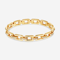 Ralph Lauren 18K Rose Gold Diamond Chunky Chain Bangle Bracelet RLR4123530 - THE SOLIST - Ralph Lauren