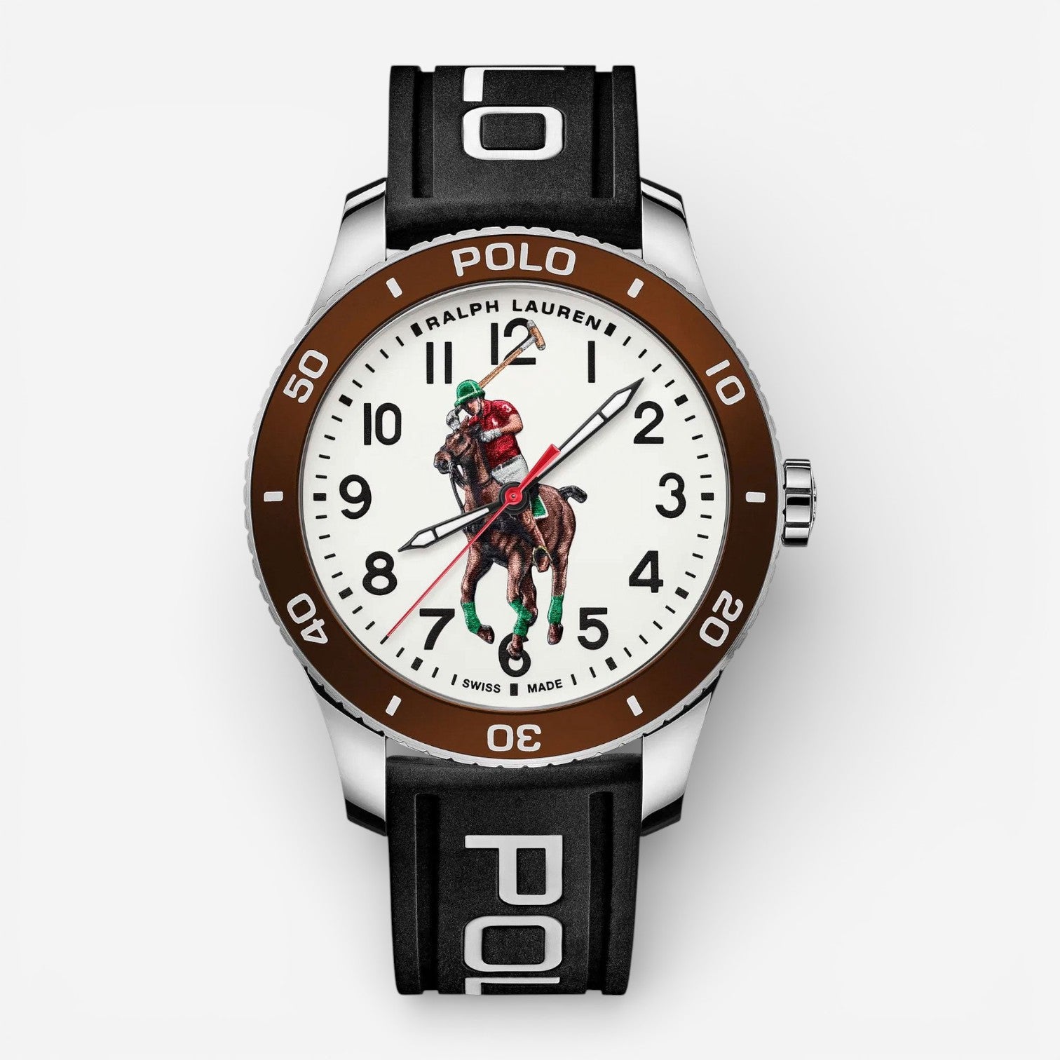 Ralph Lauren Polo Pony Player Automatic Stainless Steel Men's Watch 472853461003 - THE SOLIST