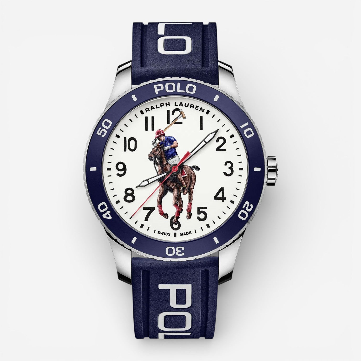 Ralph Lauren Polo Pony Player Automatic Stainless Steel Men's Watch 472853461001 - THE SOLIST