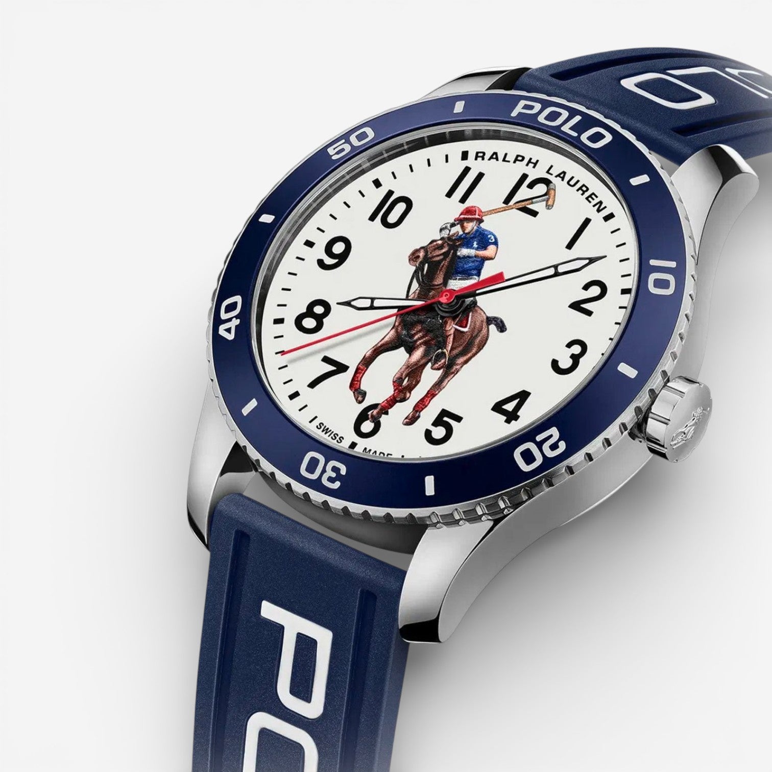 Ralph Lauren Polo Pony Player Automatic Stainless Steel Men's Watch 472853461001 - THE SOLIST