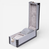 Rapport Kensington Leather Two Watch Box L3
