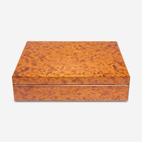 Rapport Heritage Brown Walnut Wood Ten Watch Box L275 - THE SOLIST - Rapport