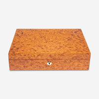 Rapport Heritage Brown Walnut Wood Ten Watch Box L275 - THE SOLIST - Rapport