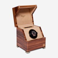 Rapport Perpetua III Brown Walnut Wood Single Watch Winder W581 - THE SOLIST - Rapport