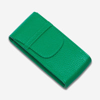 Rapport Portobello Green Leather Single Watch Pouch D404 - THE SOLIST - Rapport