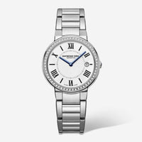 Raymond Weil Jasmine Diamond Stainless Steel Date Ladies' Quartz Watch 5245 - STS - 00661 - THE SOLIST - Raymond Weil