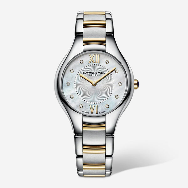 Raymond Weil Noemia Stainless Steel Diamond Quartz Ladies Watch 5132 - STP - 00985 - THE SOLIST - Raymond Weil