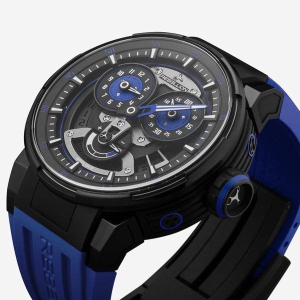 Rebellion Predator 2.0 Regulator Titanium Automatic Men's Watch RBPR2REGTBBKBL1 - THE SOLIST