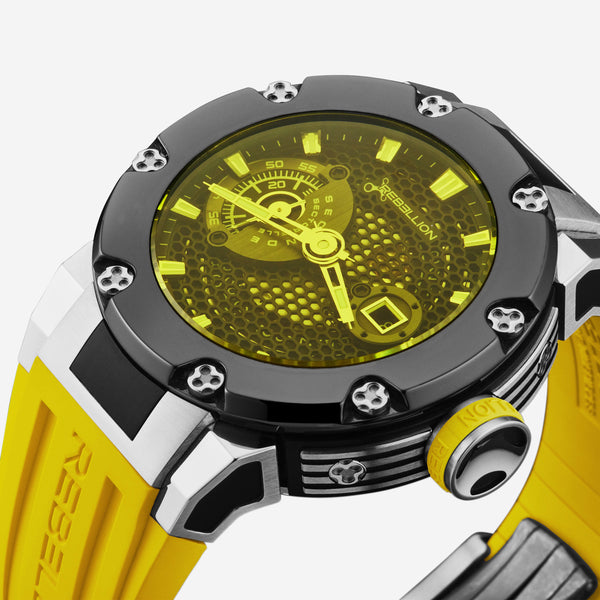 Rebellion Predator Titanium Automatic Men's Watch RBPR3H.TIBC.SAY - THE SOLIST