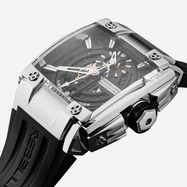Rebellion REB-7 Stainless Steel Automatic Men's Watch RBR7REG.TI - THE SOLIST