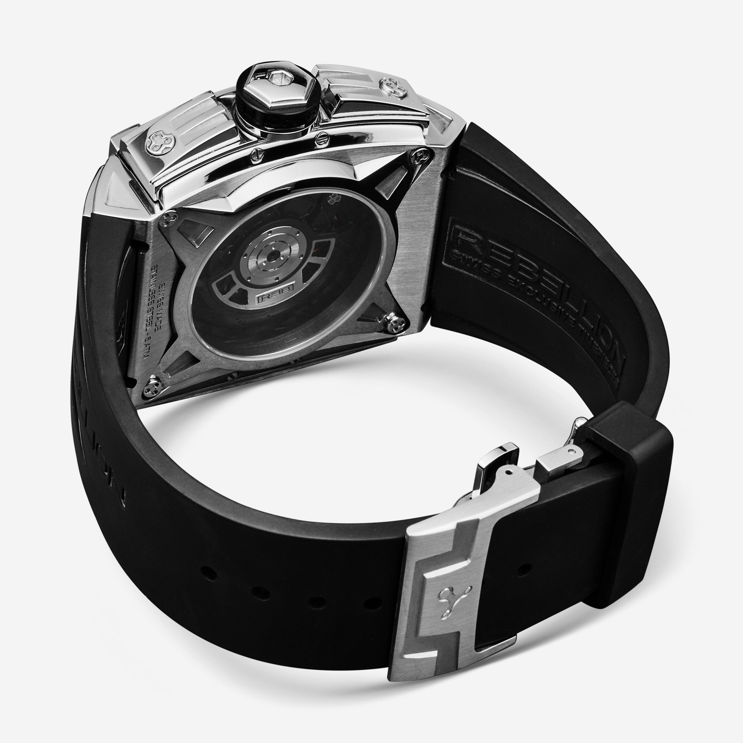 Rebellion REB-7 Stainless Steel Automatic Men's Watch RBR7REG.TI - THE SOLIST