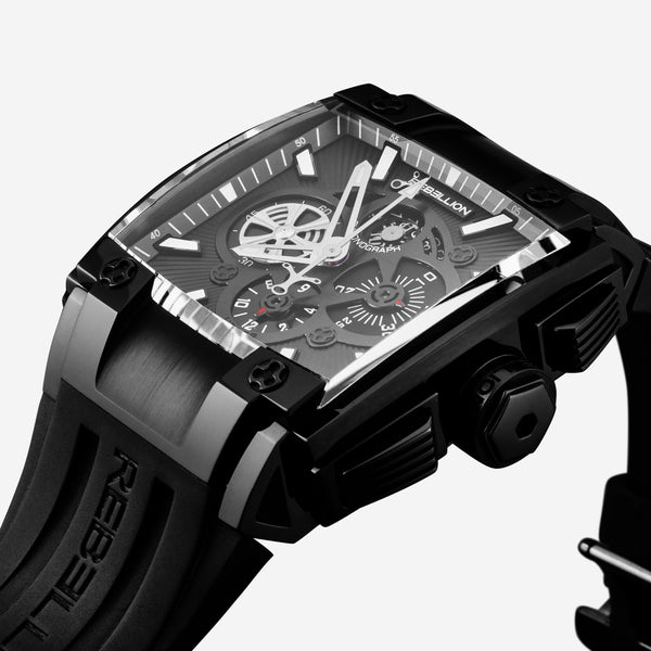 Rebellion Re1 Chronograph Stainless Steel Automatic Men's Watch RBRE1CH.SB.AB - THE SOLIST