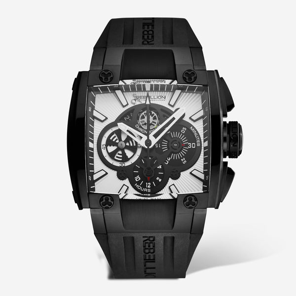 Rebellion RE1 Chronograph Stainless Steel Automatic Men's Watch RBRE1CH.SB.WH - THE SOLIST