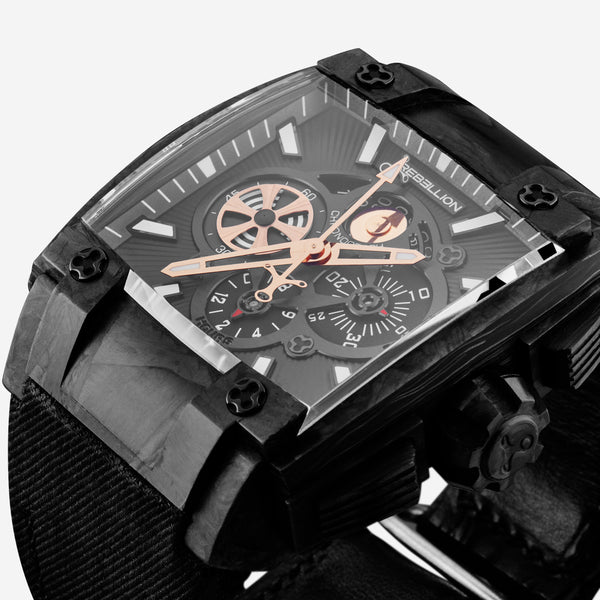 Rebellion Re1 Chronograph Carbon Automatic Men's Watch RBRE1CHSB.BKG1 - THE SOLIST