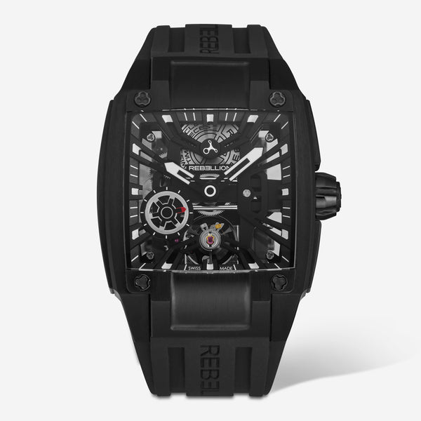 Rebellion Re-Volt Titanium Manual Wind Men's Watch RBREV3H.TB.BK - THE SOLIST