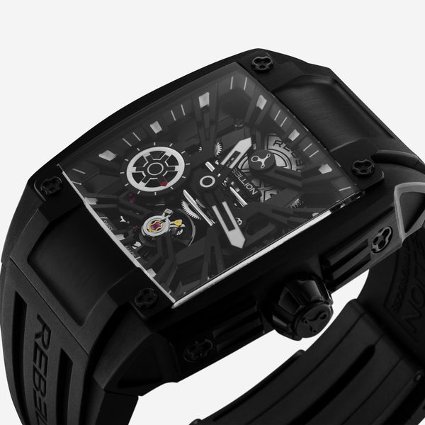 Rebellion Re-Volt Titanium Manual Wind Men's Watch RBREV3H.TB.BK - THE SOLIST