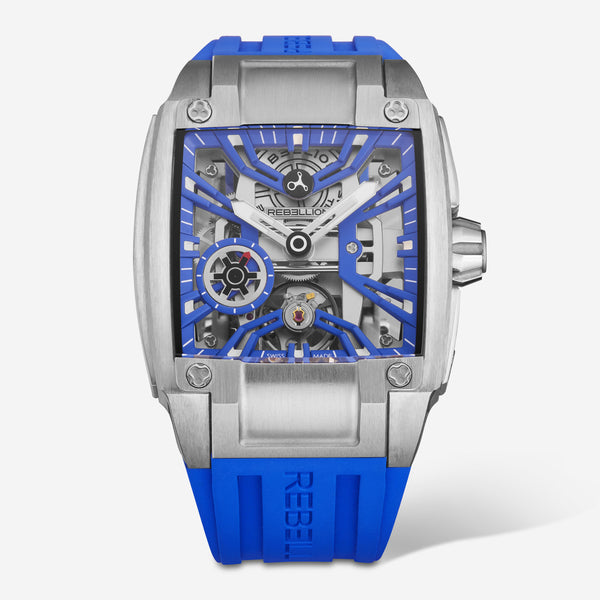 Rebellion Re-Volt Titanium Manual Wind Men's Watch RBREV3H.TI.BL - THE SOLIST
