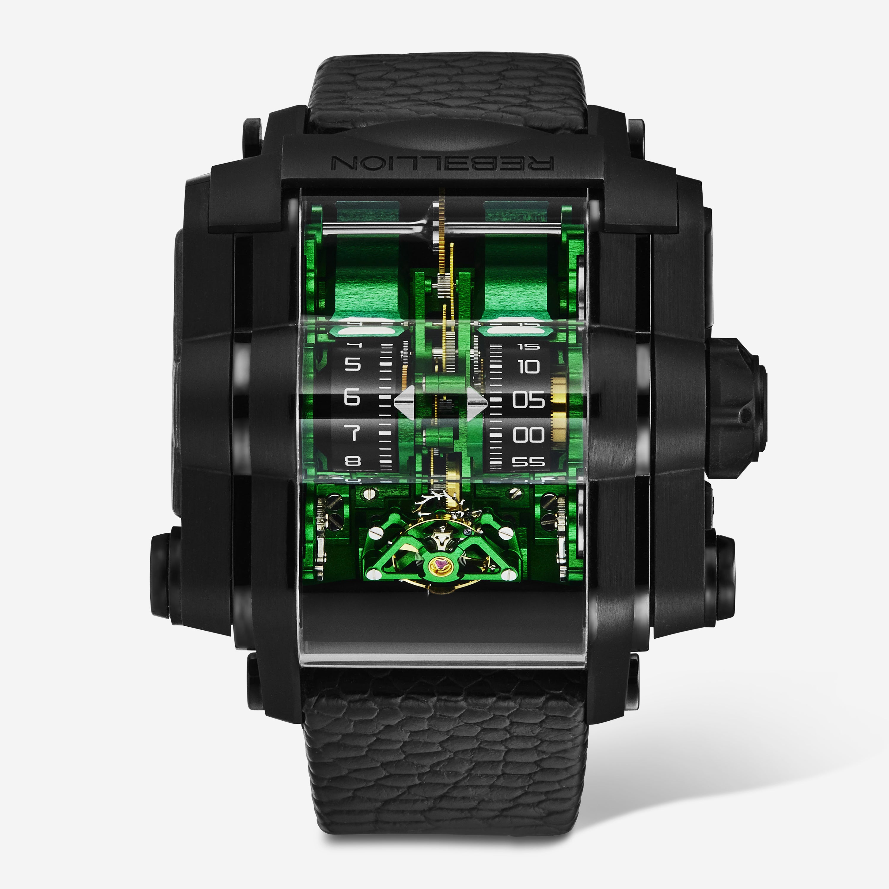 Rebellion T-1000 Titanium Manual Wind Men's Watch RBT1K.TB.GR