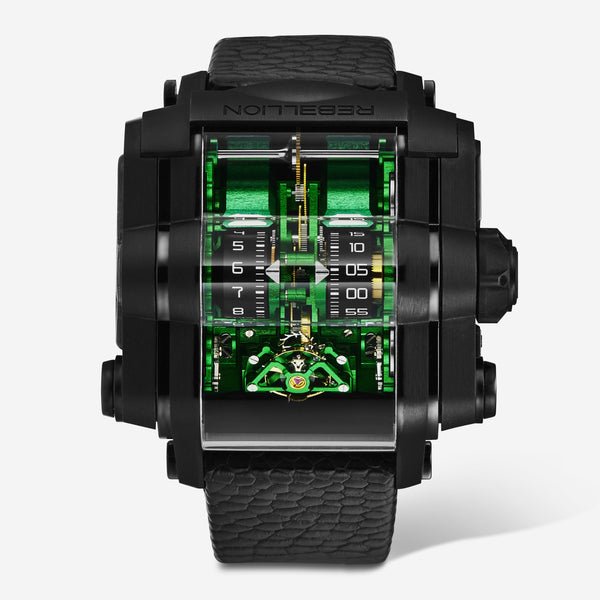 Rebellion T-1000 Titanium Manual Wind Men's Watch RBT1K.TB.GR - THE SOLIST