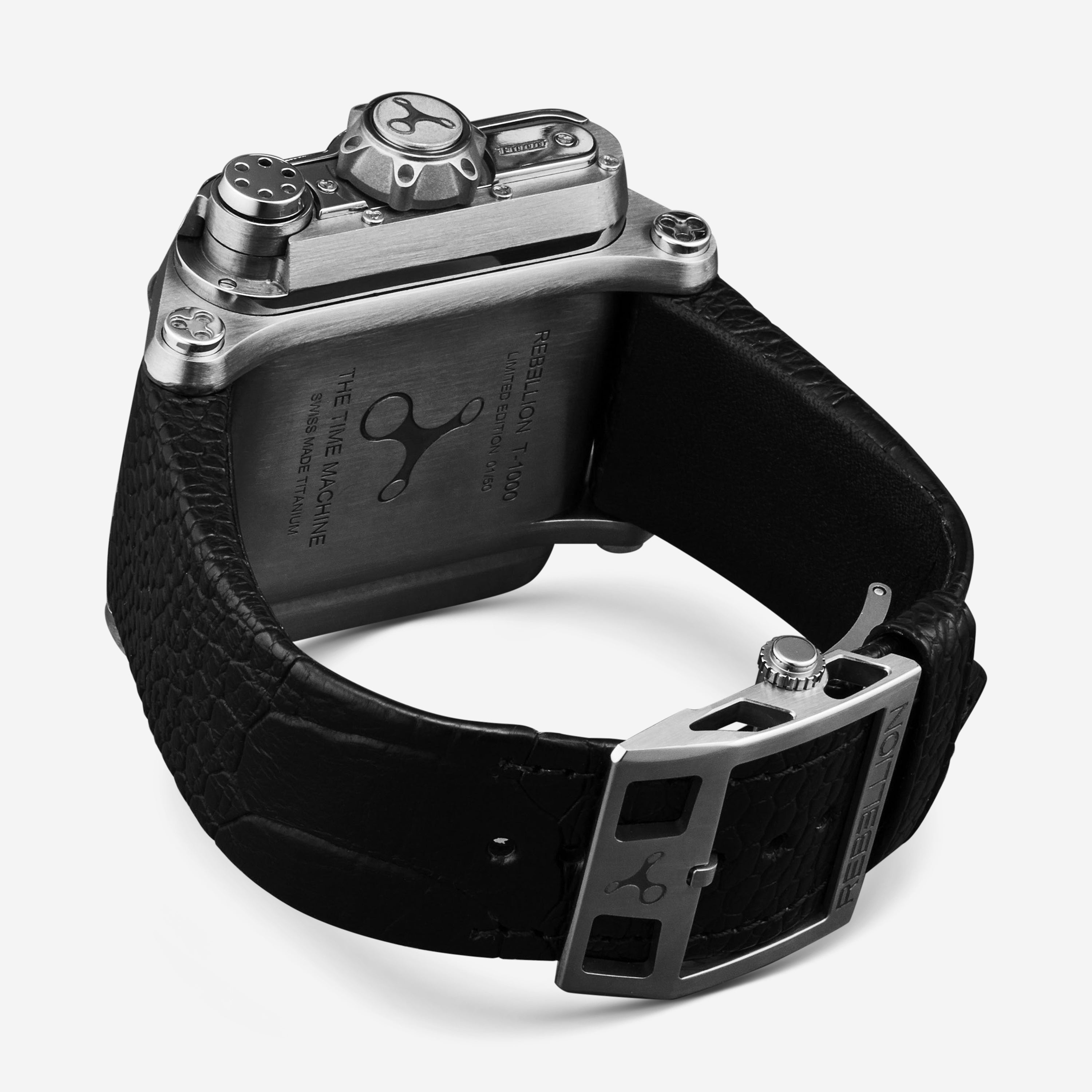 Rebellion T-1000 Titanium Manual Wind Men's Watch RBT1K.TI.RR - THE SOLIST