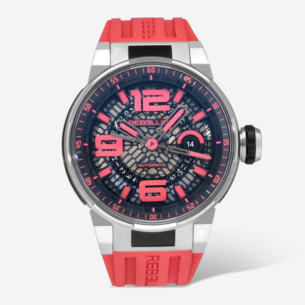 Rebellion Predator 2.0 3H Titanium Automatic Men's Watch RB.PR2.3H.TI.RD - THE SOLIST - Rebellion